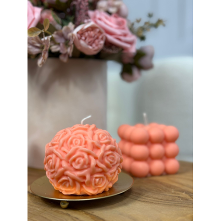 Świeca sojowa Róża zapachowa 175g
